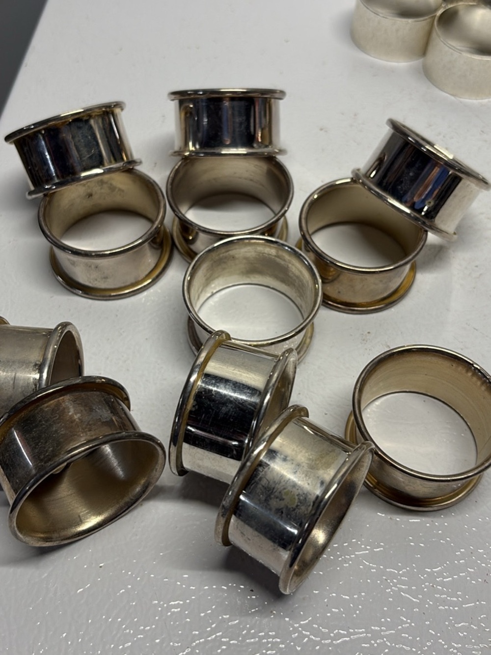 Silverplate Napkin Rings - Picture 2 of 5